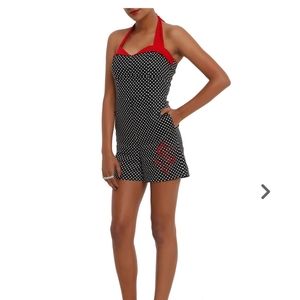 Hot Topic rockabilly romper